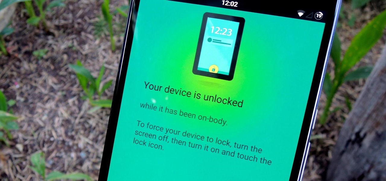 Lollipop's 'On-Body Detection' Smart Lock Keeps Your Android Unlocked While You’re Moving