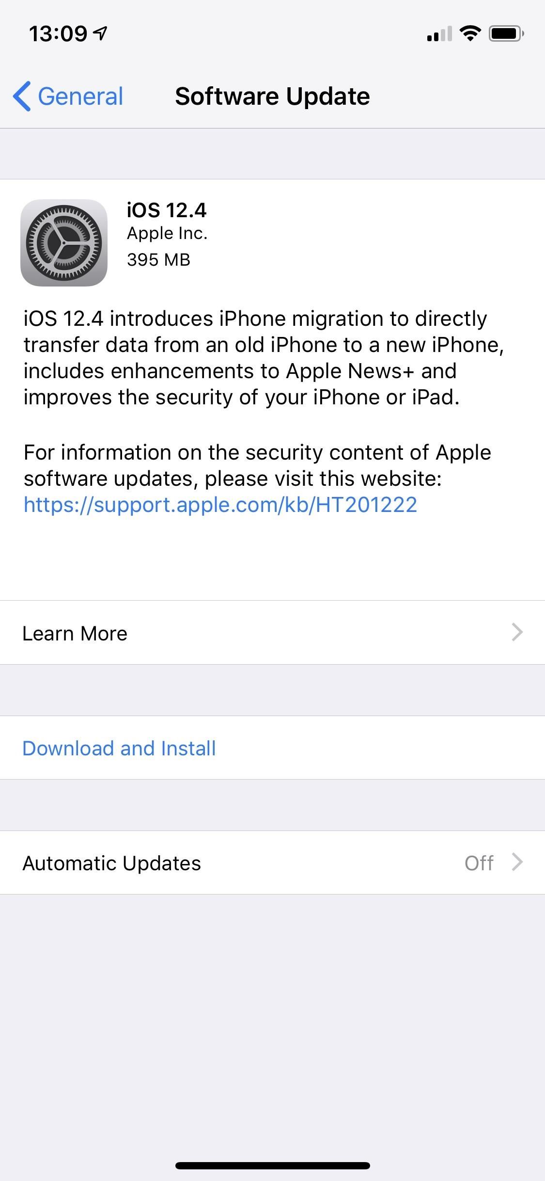 Apple Releases iOS 12.4 for iPhone with Migration Tool, Apple News+ Improvements & More