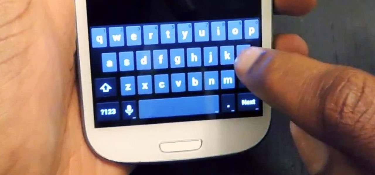 Save Time Typing Your Email Address Out Using a Keyboard Shortcut on Your Galaxy S3