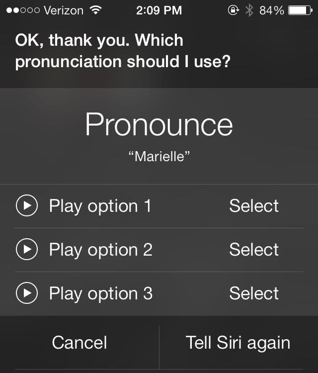 How to Make Siri Pronounce Contact Names Correctly in iOS 7