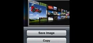 Save an image from Safari on your iPhone