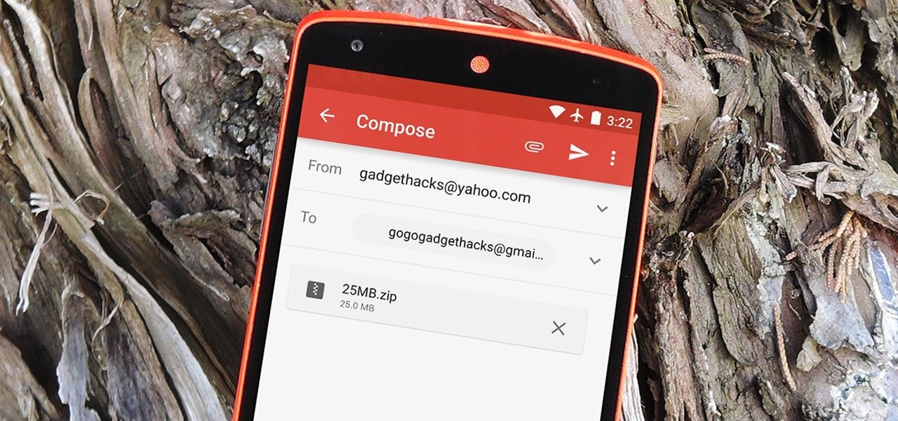 Increase Attachment Size for Secondary Email Accounts in the Gmail Android App