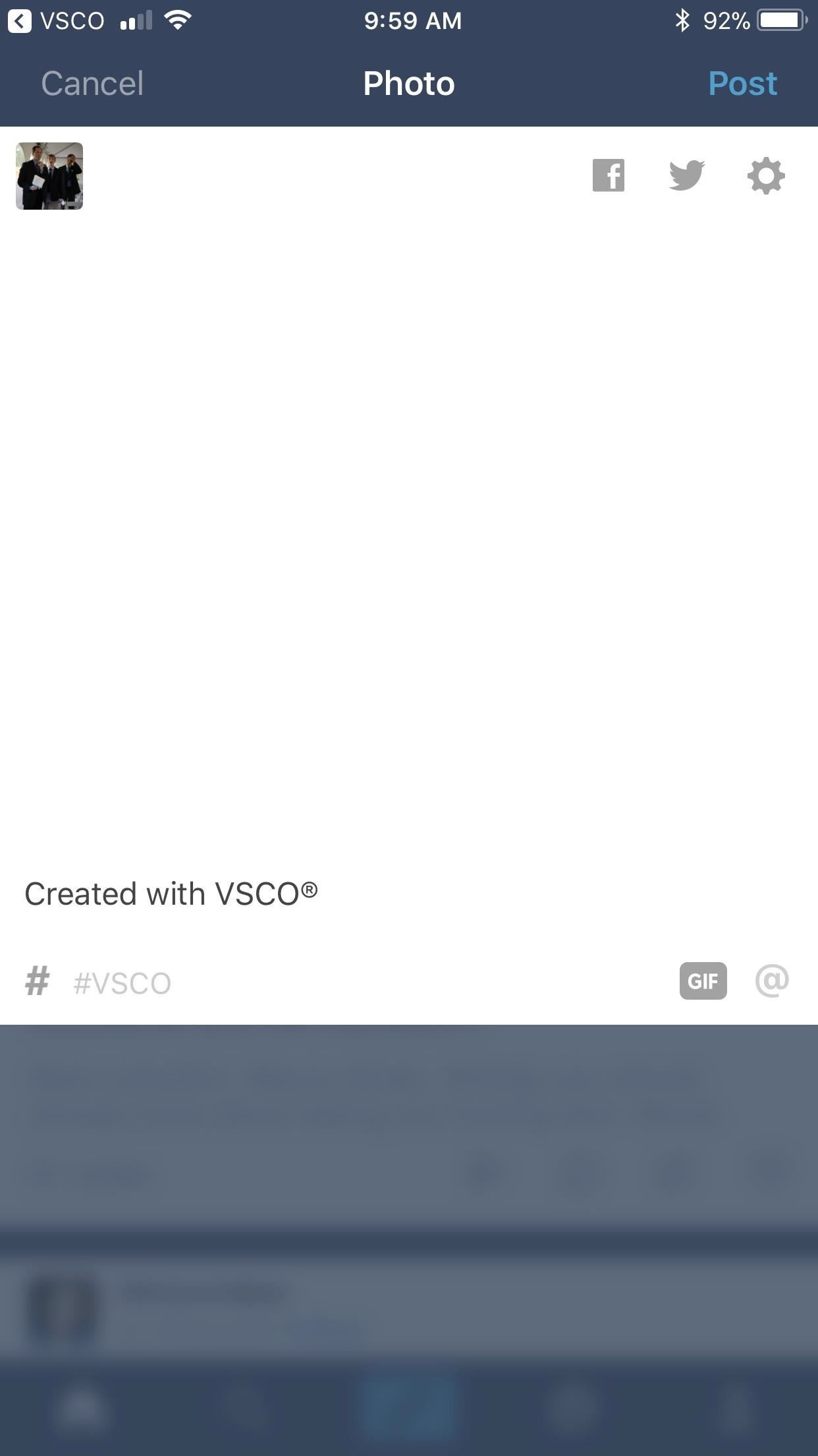 VSCO 101: How to Publish Photos to All Your Social Media Accounts