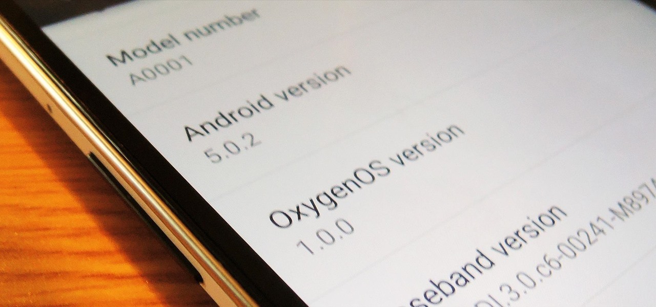Install the Official OnePlus OxygenOS (Lollipop ROM)