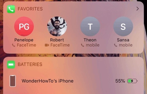 How to Get Back the 'Favorites' Phone Widget on Your iPhone's Home Screen or Today View in iOS 14