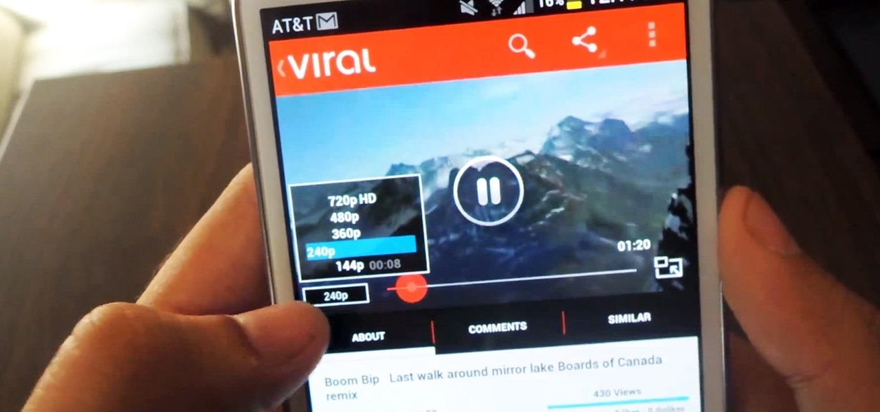 Viral HD Is YouTube on Steroids for Your Samsung Galaxy Note 2 or Other Android Device