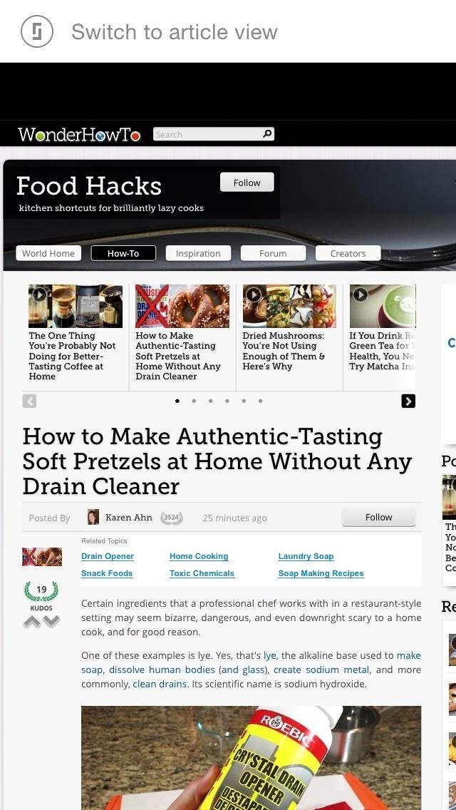 Taking Screenshots Is the Fastest Way to Save Full Web Articles for Offline Reading on Your iPhone