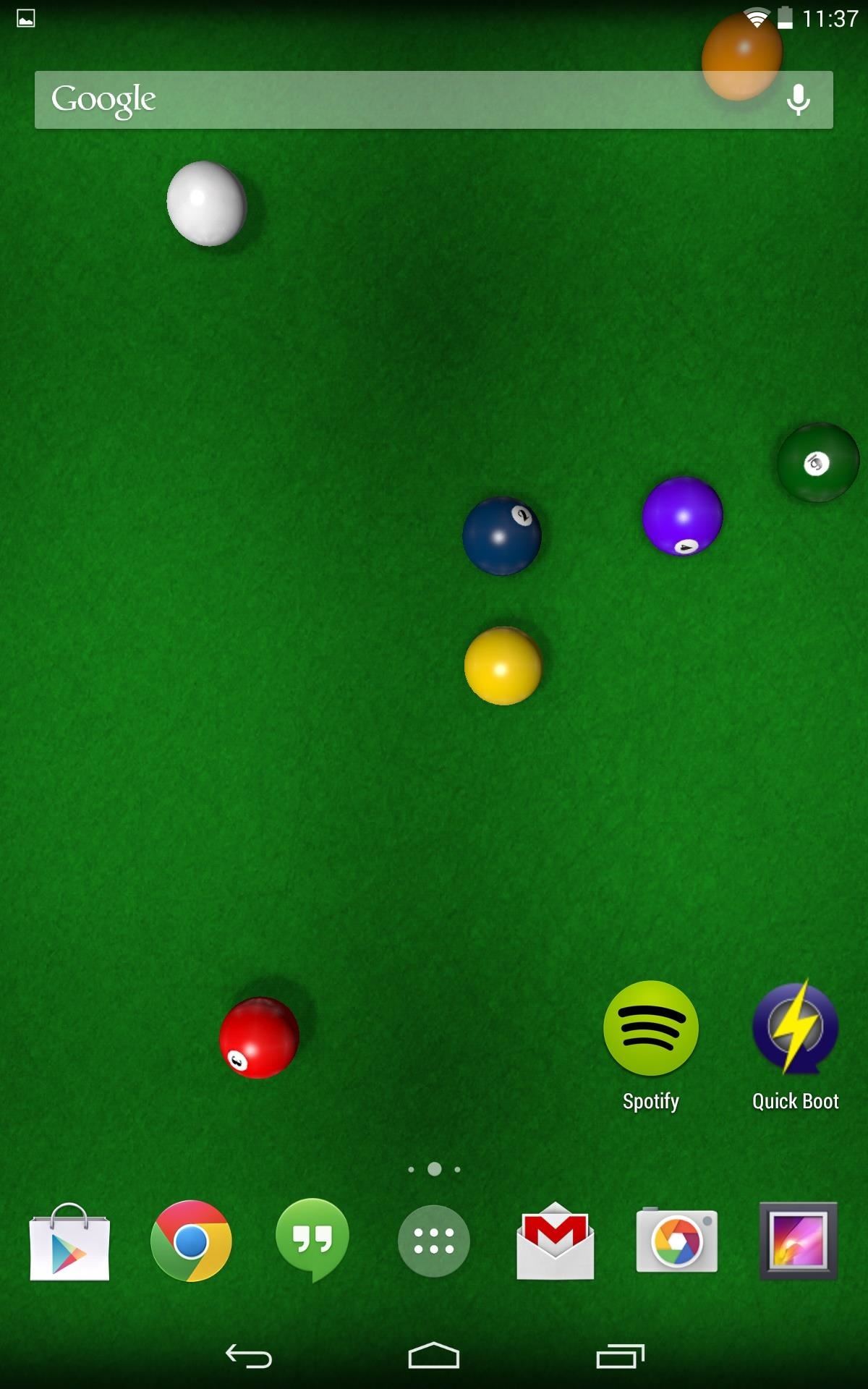 Boredom Killer: How to Play a Game of Pool Directly on Your Android Home Screen