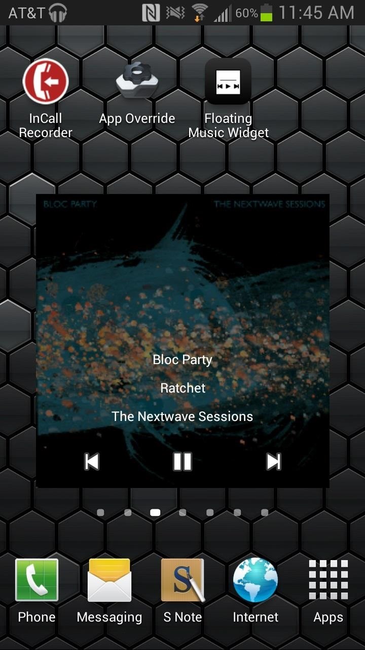 How to Play & Control Music from Anywhere Using This Floating Widget on Your Samsung Galaxy Note 2
