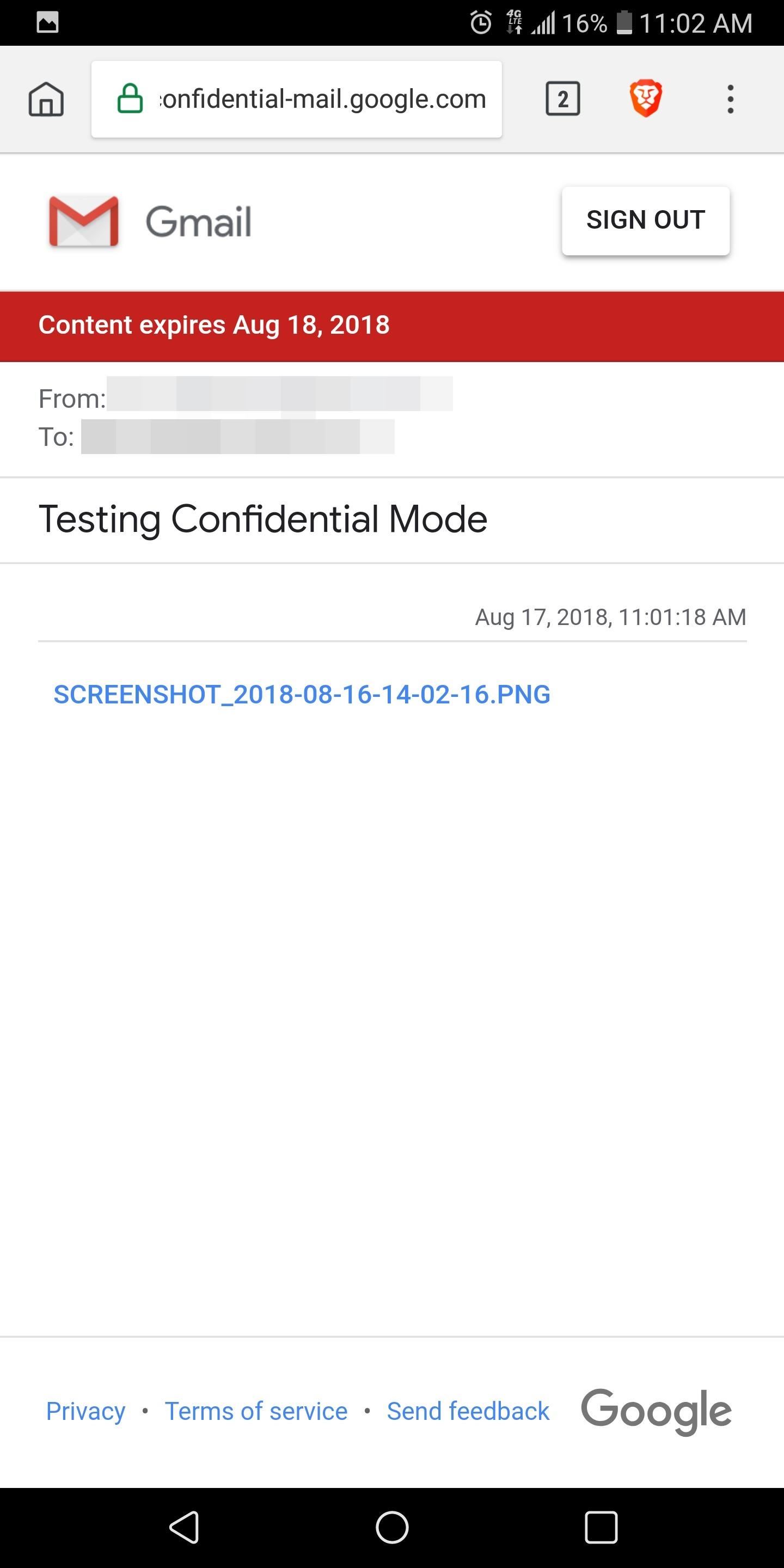 How to Use Gmail's New Confidential Mode to Send Private, Self-Destructing Emails from Your Phone