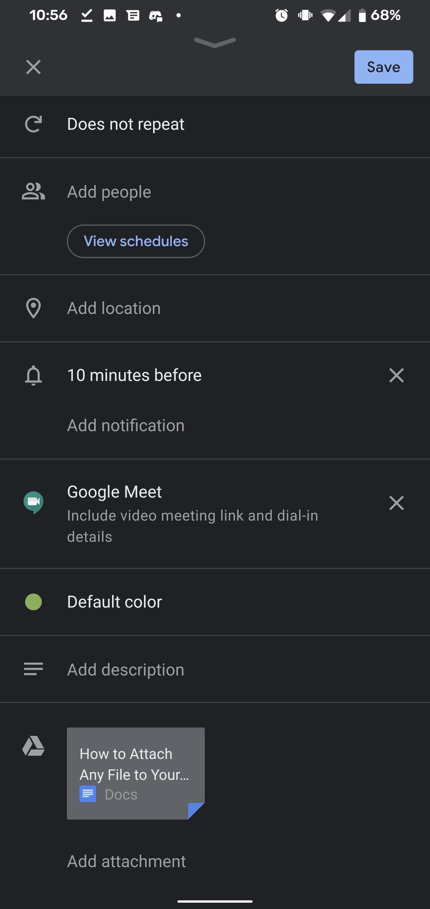 How to Attach Any File to Your Google Meet Video Conference