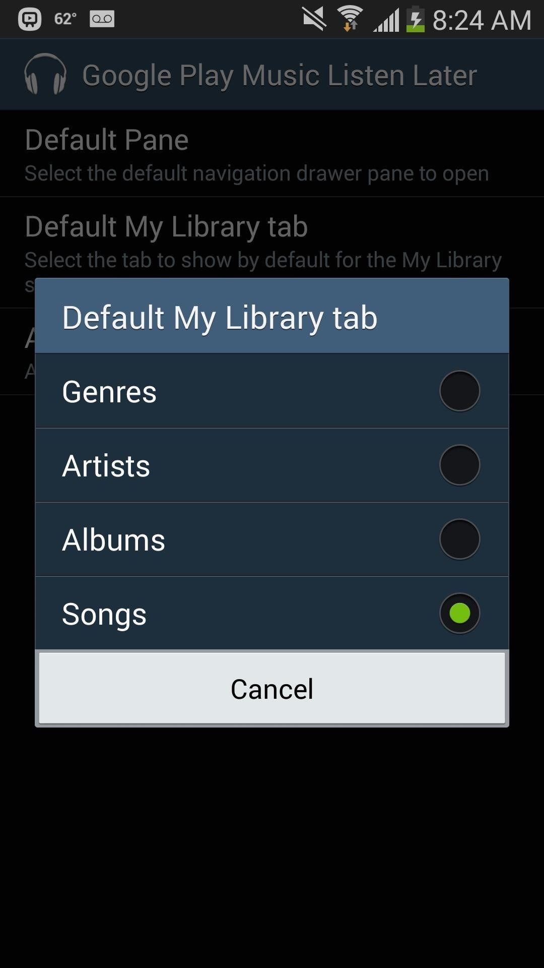 How to Customize the Default Landing Screen & Tab for Google Play Music on Your Galaxy Note 3