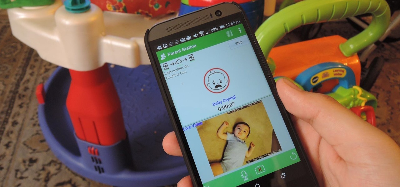 Munchkin Monitor Turns an Android into a Wi-Fi Camera for Babies & Pets