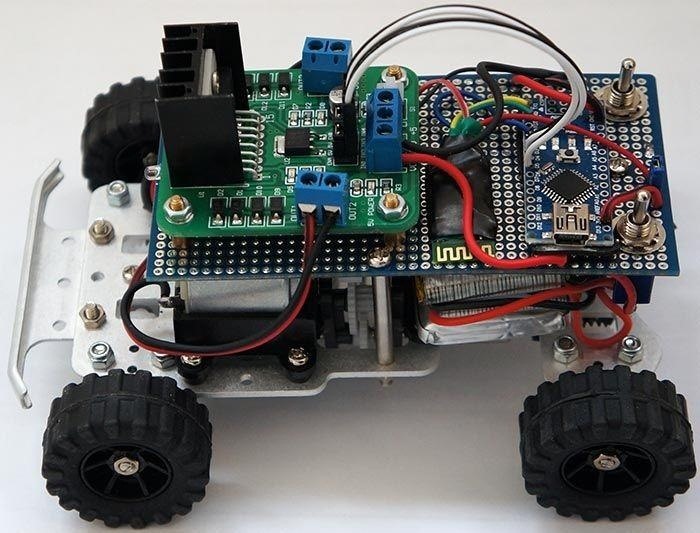New to Arduino? Start with This Simple RC Car Controlled by Your Android Device