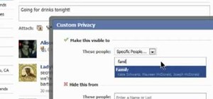 Adjust news feed privacy settings on Facebook