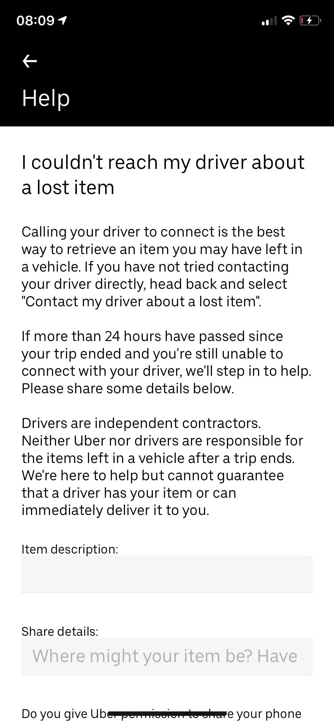 How to Get Your Lost Item Back from an Uber Driver (& What to Do if They Don't Respond)