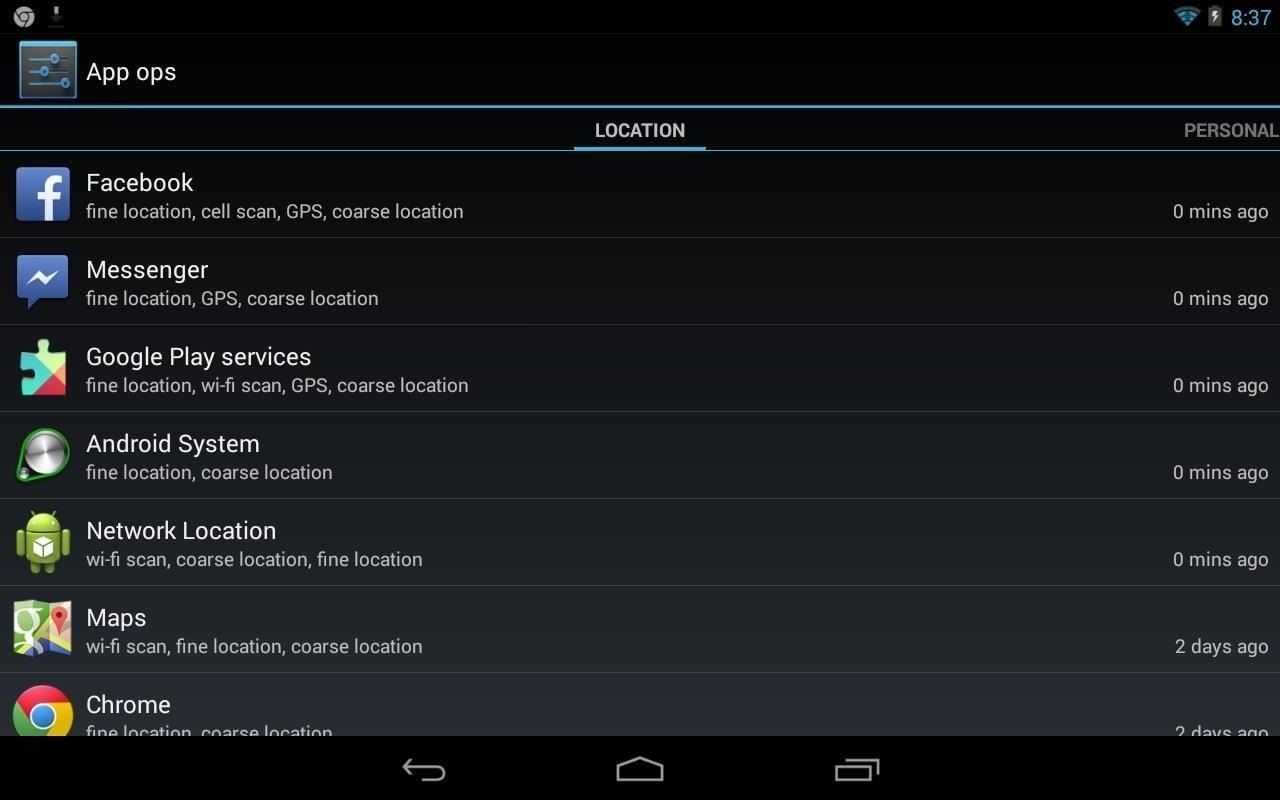 Android 4.4.2 Update Removes Hidden App Ops Privacy Feature: Here's How to Get It Back