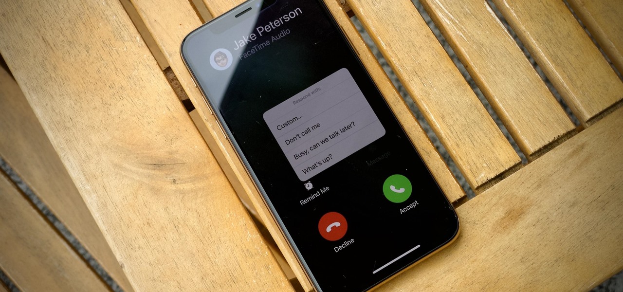 Change Your iPhone's Default Text Responses for Incoming Phone Calls to Quick Reply in Style