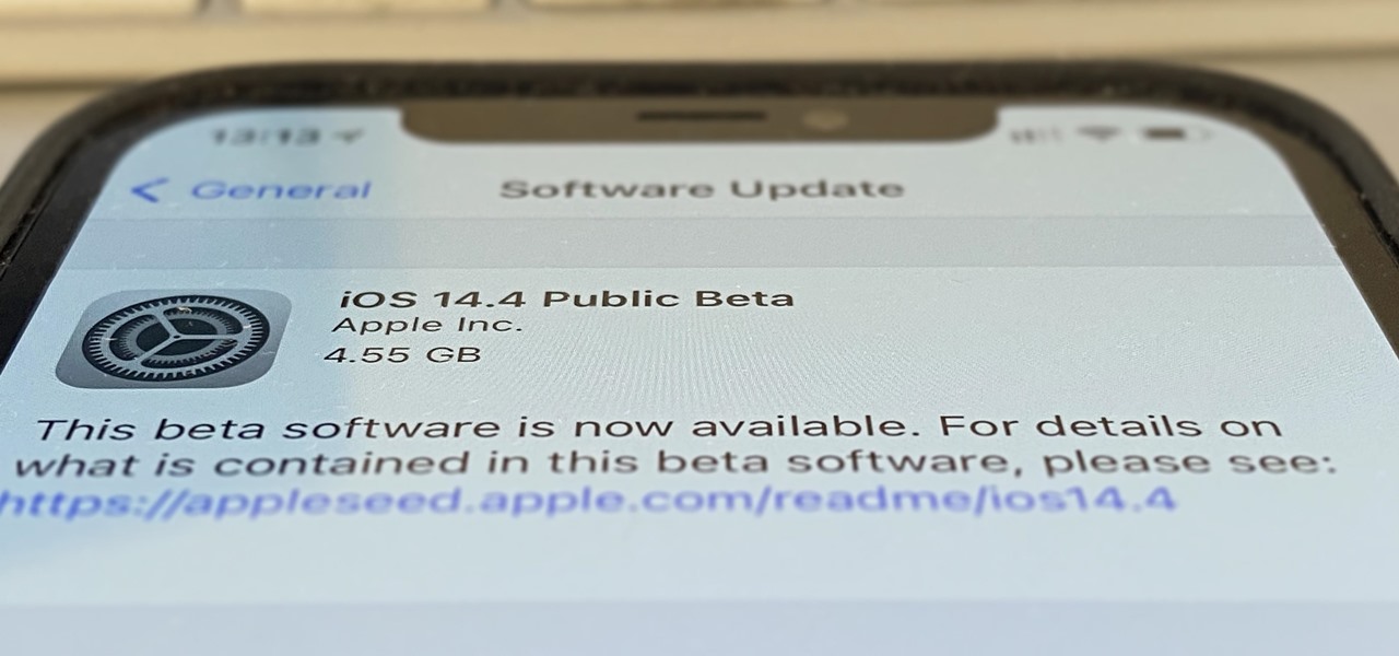iOS 14.4 Public Beta Available for iPhone with More App Clip Experiences, Tracking Requests & New Modem Firmware