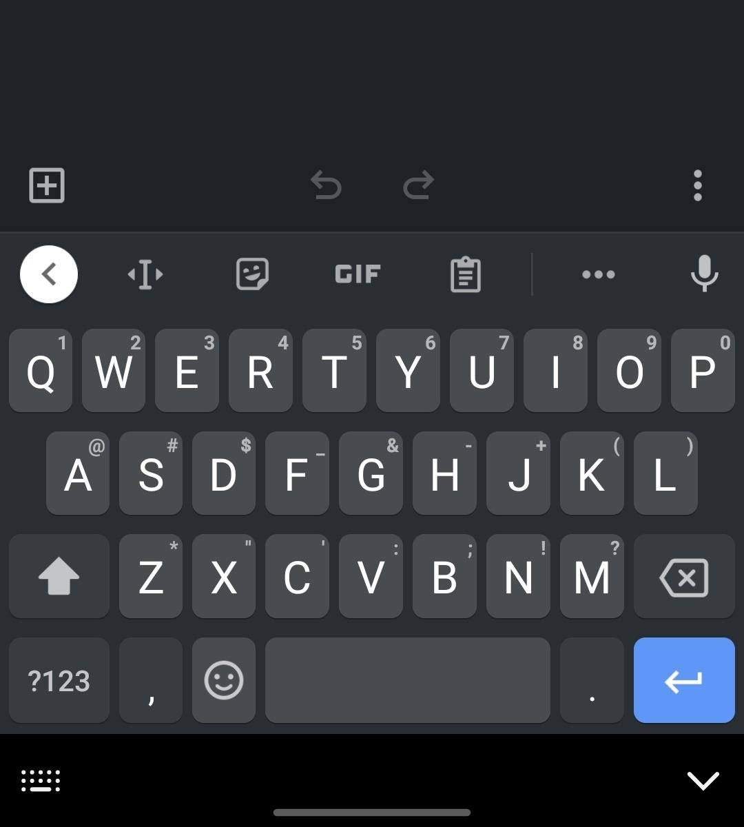How to Remove the Black Bar Under Your Galaxy's Keyboard