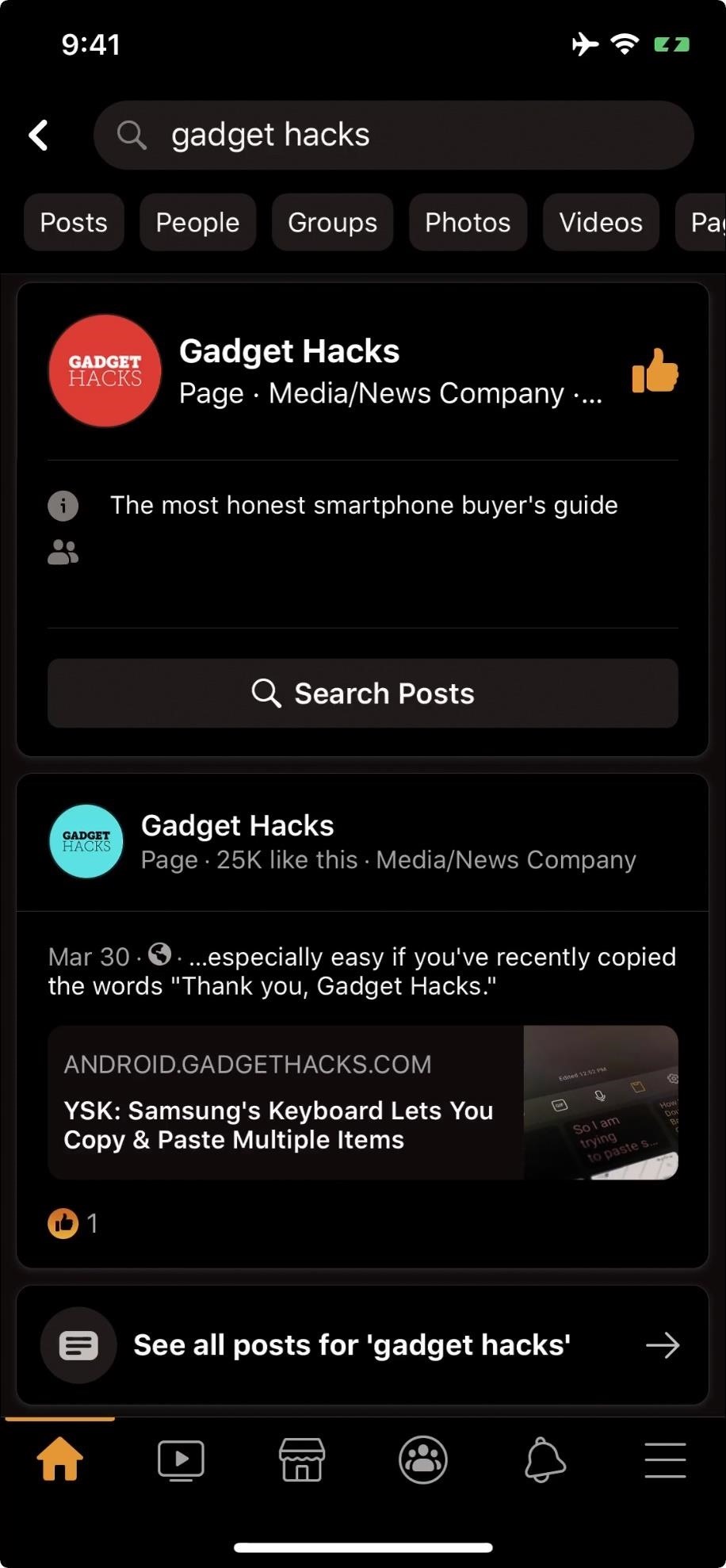 How to Enable Dark Mode in Facebook's iOS & Android Apps