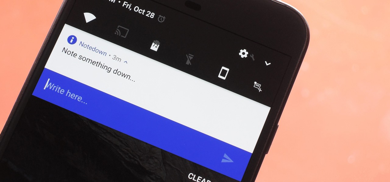 Message, Take Notes & Tweet Directly from Android's Quick Settings Panel