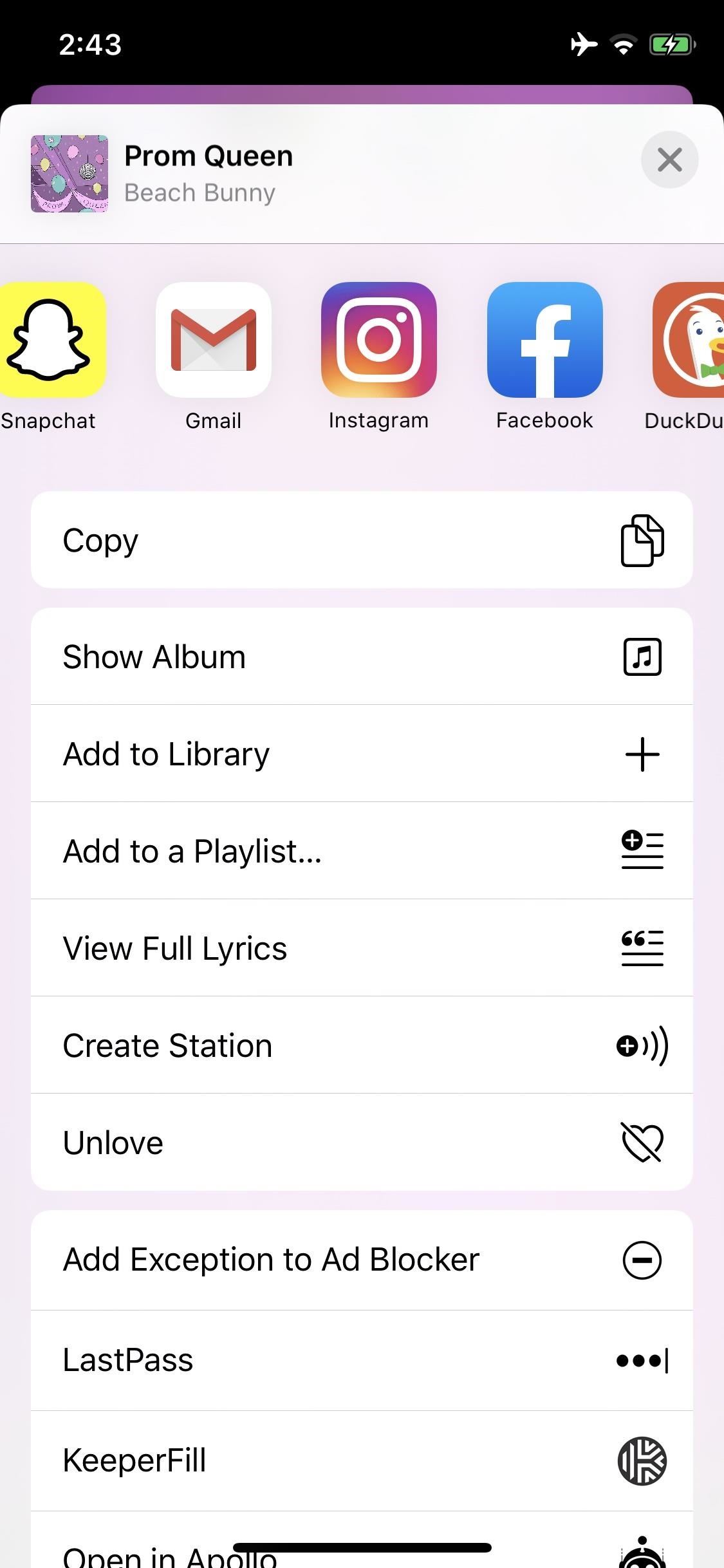 How to Share Apple Music Songs in Your Instagram & Facebook Stories
