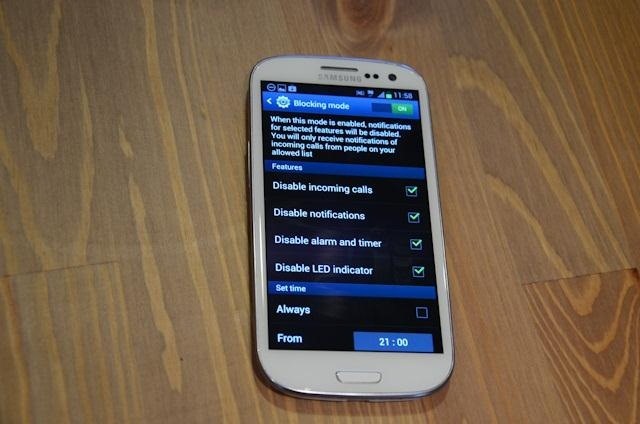 How to Use Blocking Mode to Disable Alerts at Specific Times on a Samsung Galaxy Device