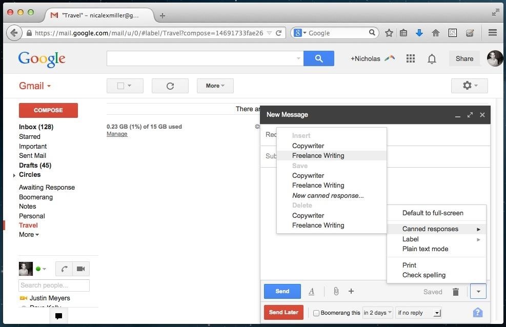Save Hundreds of Wasted Hours with Gmail's "Canned Responses" Tool
