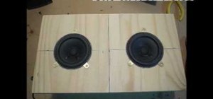 Make an iPod/iPhone dock from old computer speakers