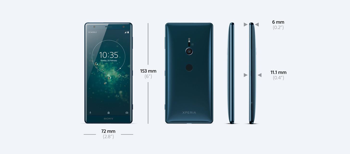Sony Xperia XZ2 & XZ2 Compact Specs, Features & Highlights