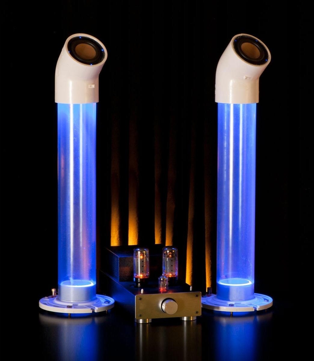 DIY Pulsating Light Rod Speakers That Dance to Your Music