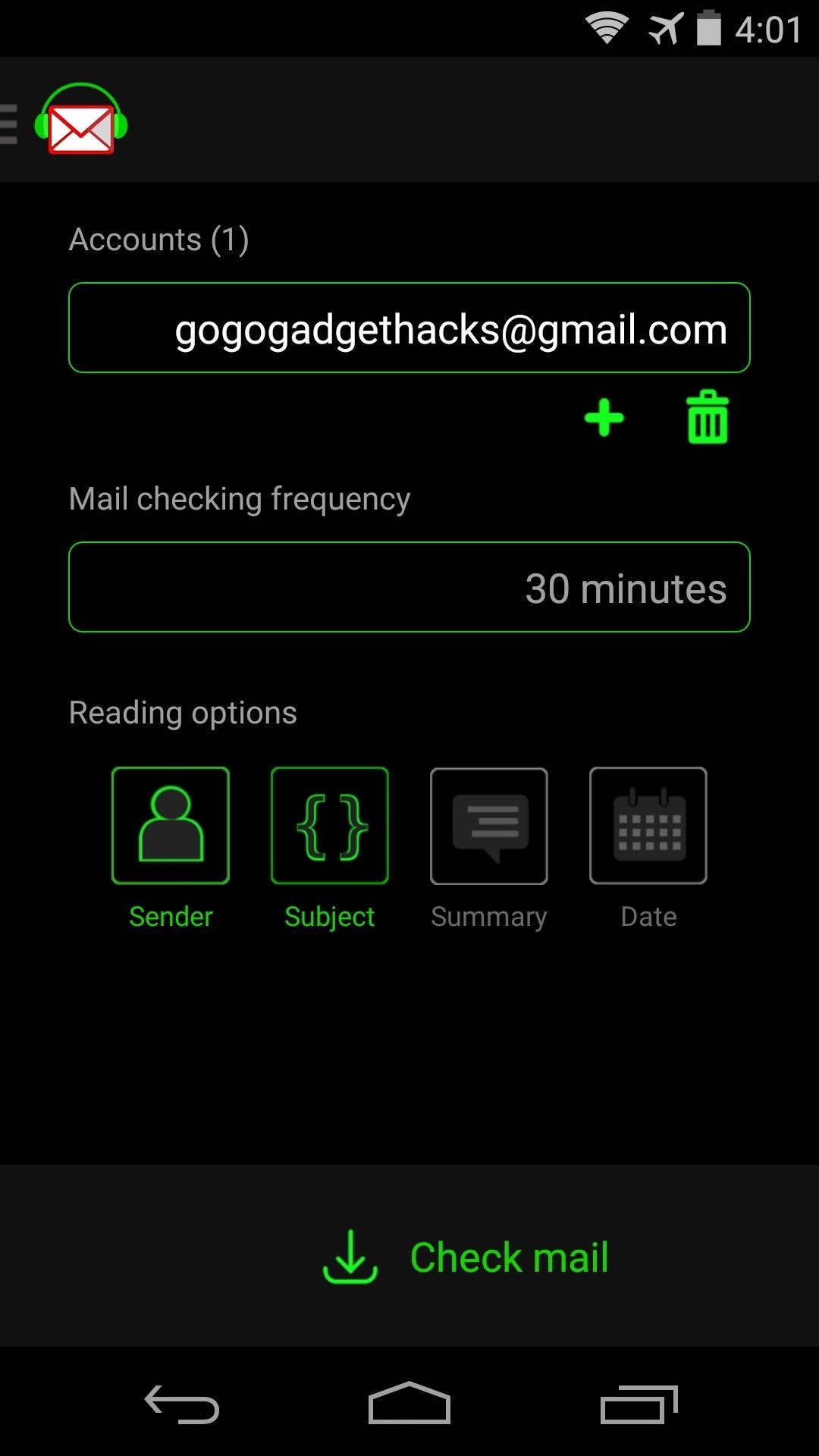How to Get Your Gmail Messages Read Aloud on Your Nexus 5