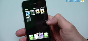 Use folders to stay organized on iPhone 4G HD