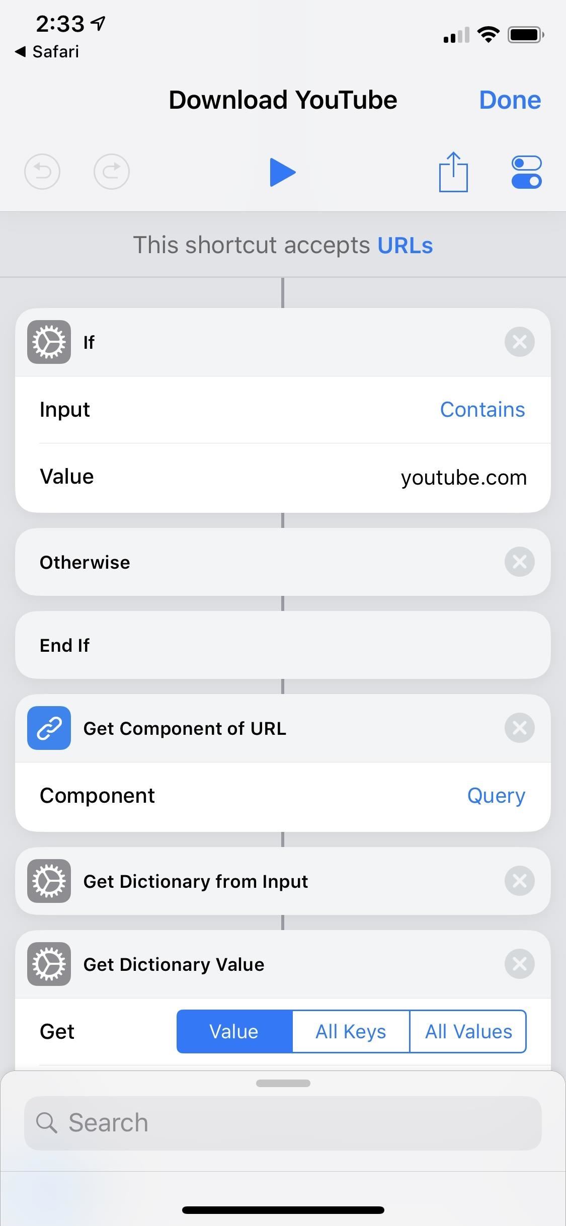 This Shortcut Lets You Download Youtube Videos On Your Iphone Straight From The Source No Shady Services Needed Ios Iphone Gadget Hacks