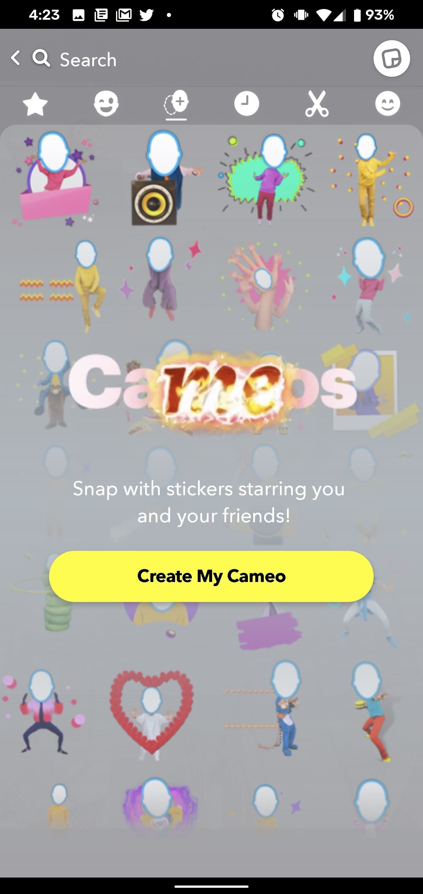 Add Personalized Animated Stickers to Your Snapchat Photos & Videos with Cameos