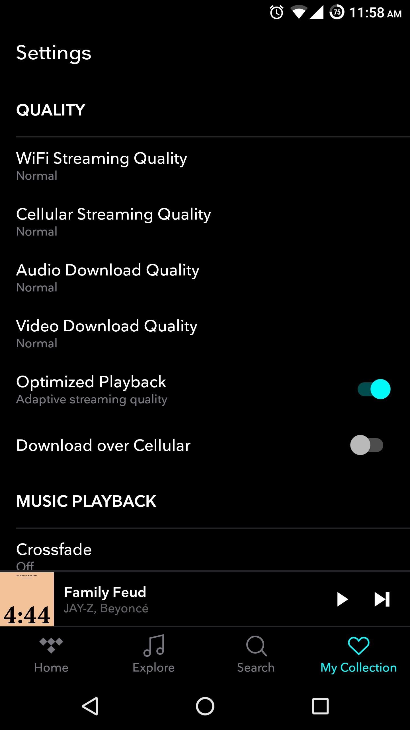 TIDAL 101: How to Adjust the Quality of Streaming or Downloaded Music