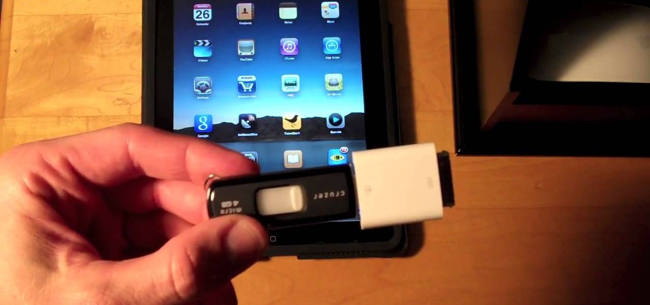 Intens våben Konkurrencedygtige How to Prepare a USB flash drive to work with an Apple iPad « Tablets ::  Gadget Hacks