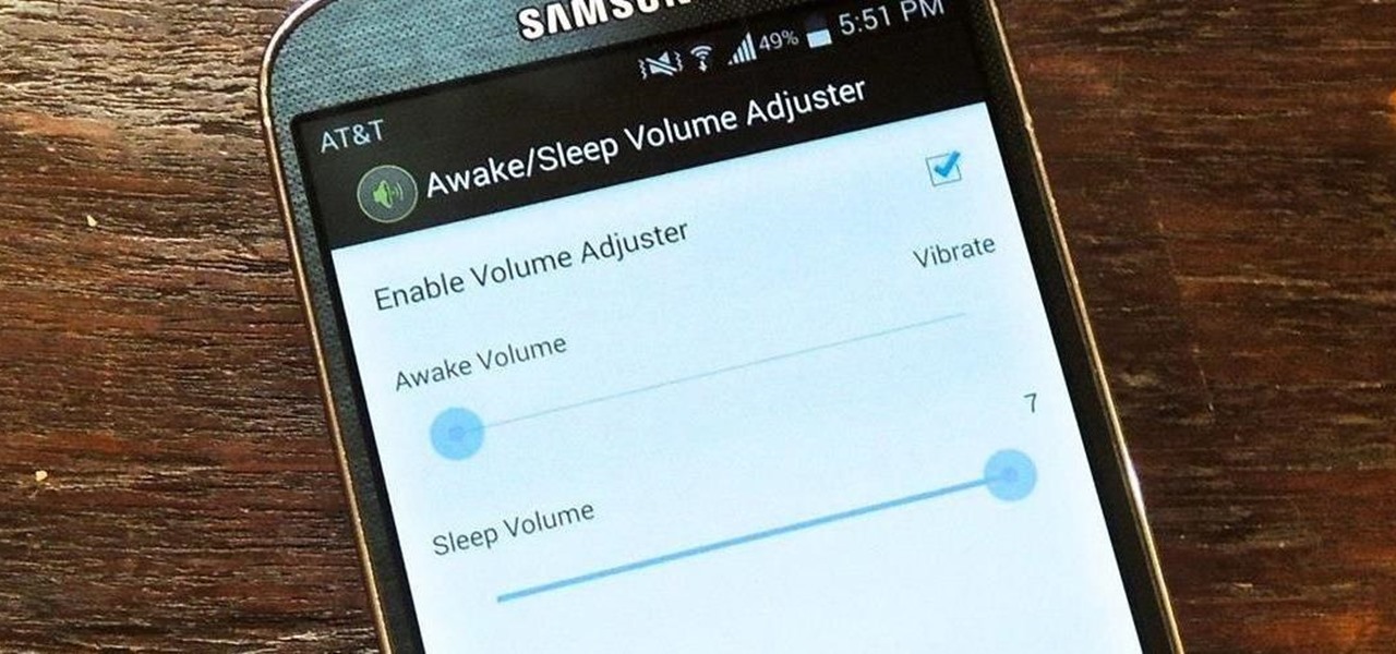 Set Separate Sleep/Wake Volumes on Your Samsung Galaxy S4