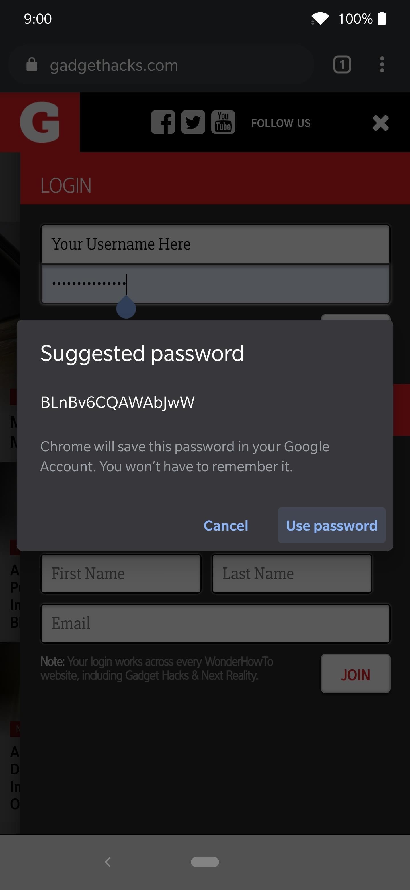 How to use your Chrome saved passwords to sign in to Android apps