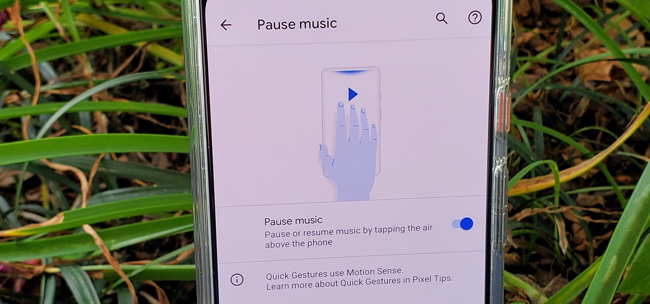 Pause Music with Your Pixel's Motion Sense Radar Gestures