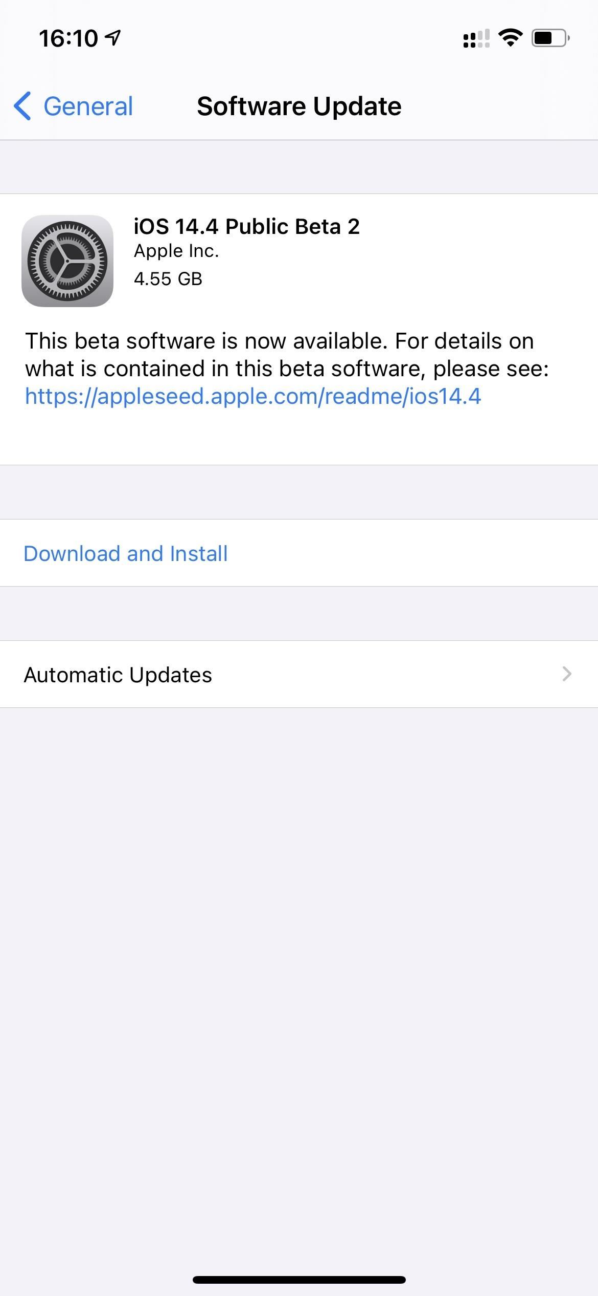 Apple Releases iOS 14.4 Public Beta 2 for Software Testers
