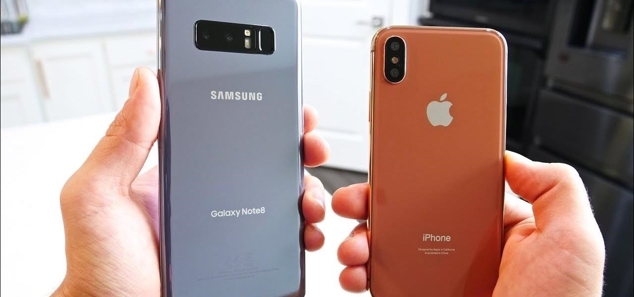 How Does the iPhone X Stack Up Against the Galaxy Note 8?