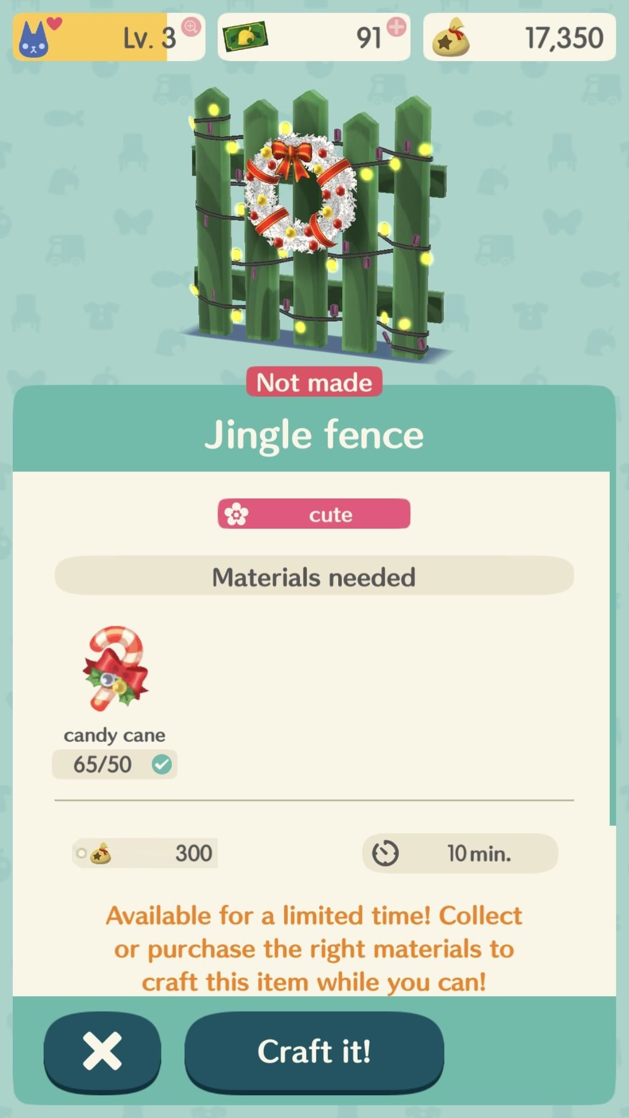 Pocket Camp 101: Grab Yourself a Full Santa Suit & Other Holiday Items in Animal Crossing