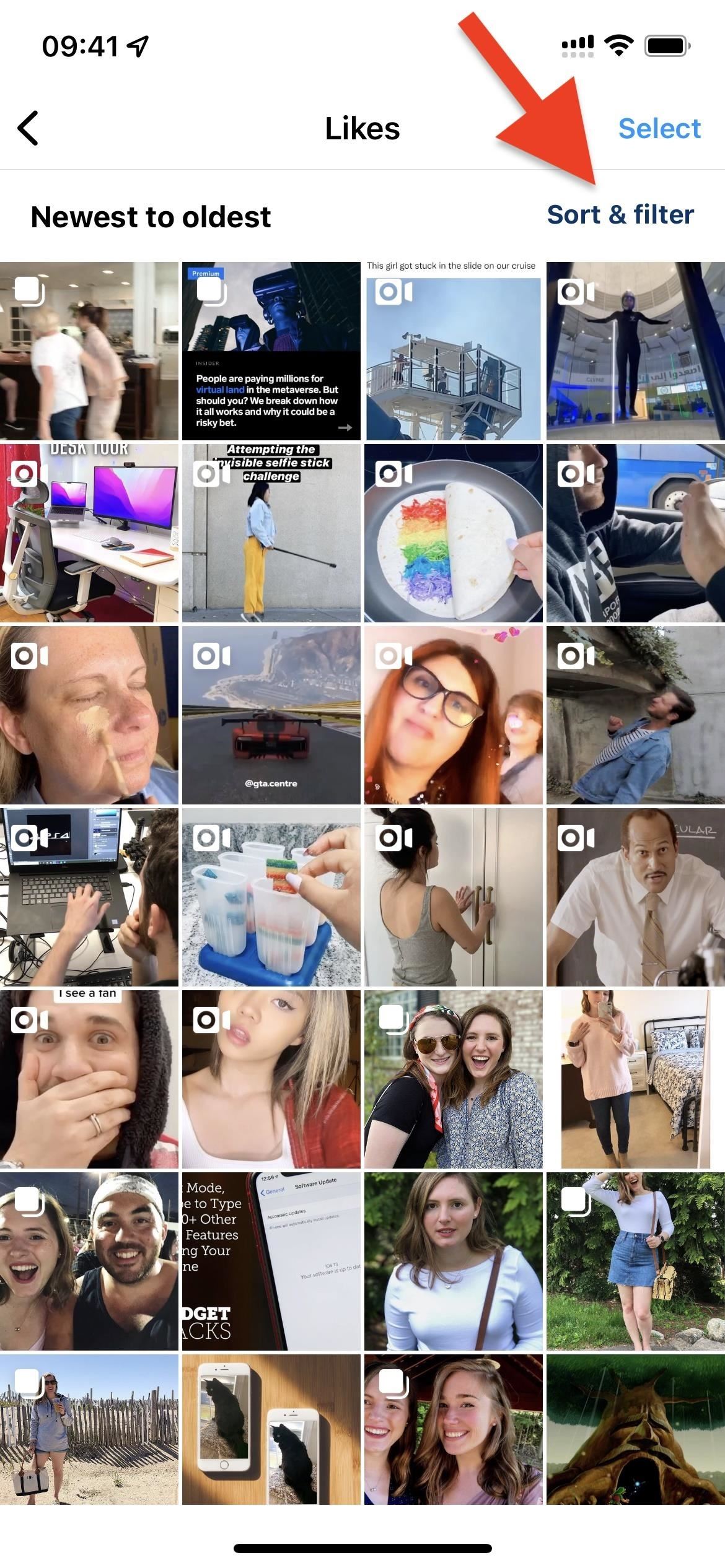 How to See Your Likes on Instagram — Every Photo, Video, and Reel You've Ever Hearted