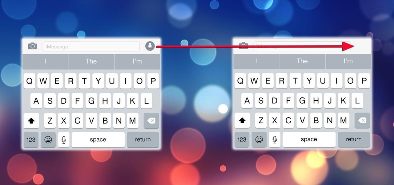 Remove the Audio Recording Button in iOS 8's Messages App
