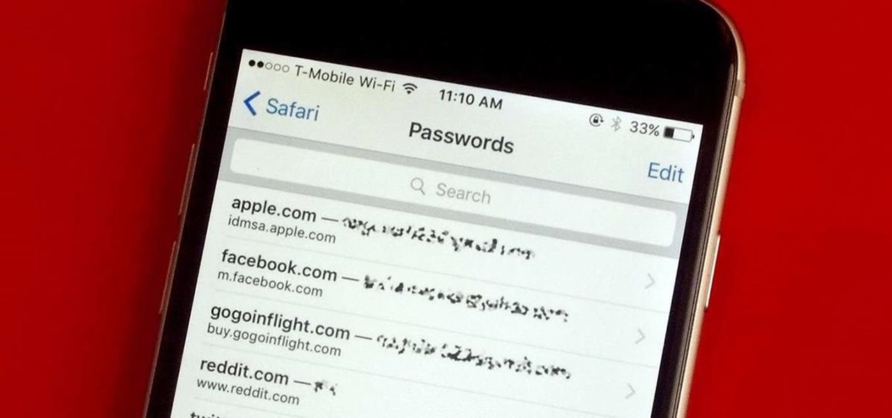 How To Find Stored Usernames Emails Passwords On Safari Ios Iphone Gadget Hacks