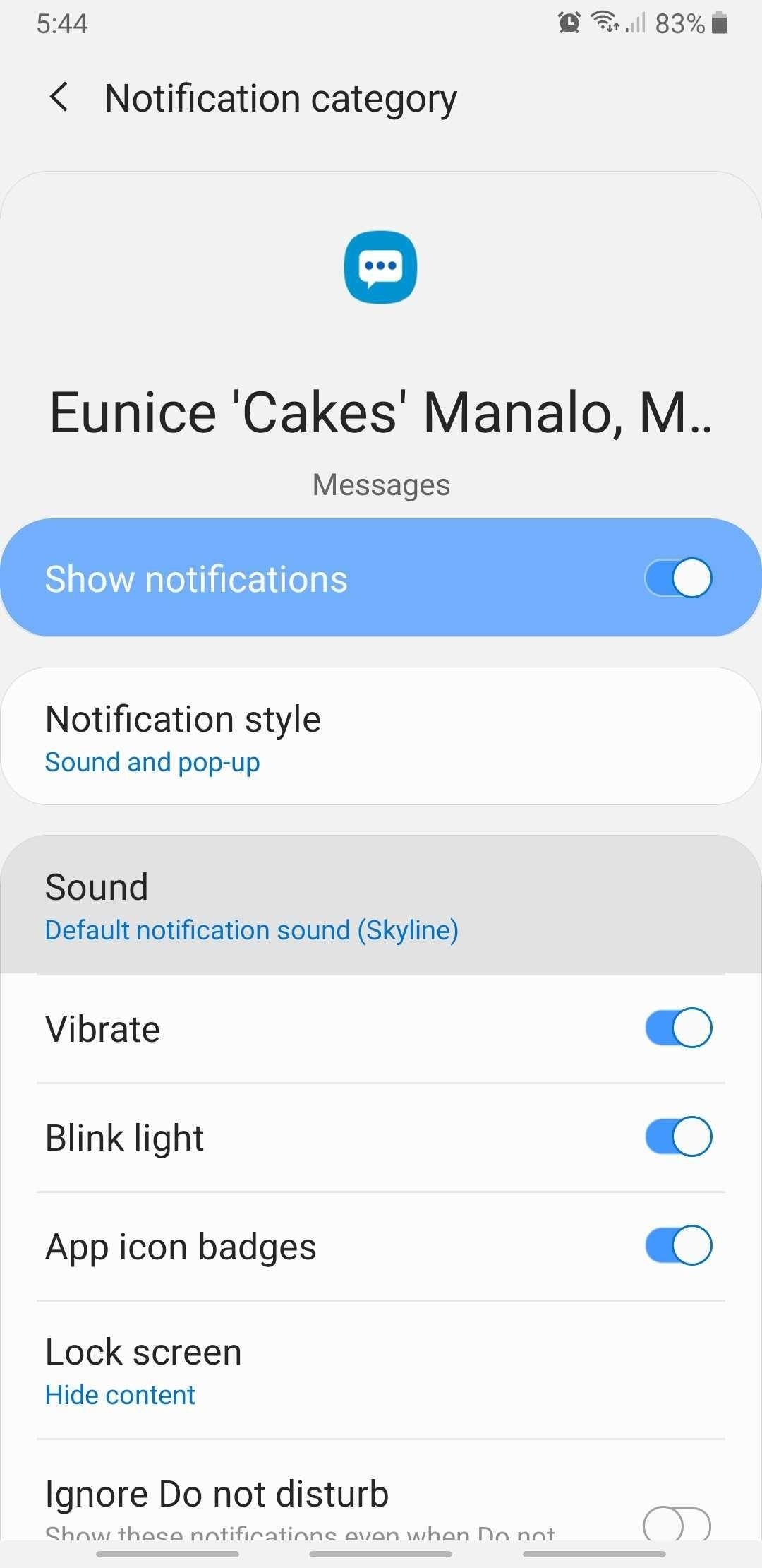 How to Set Custom Notification Sounds for Individual Contacts in Samsung Messages
