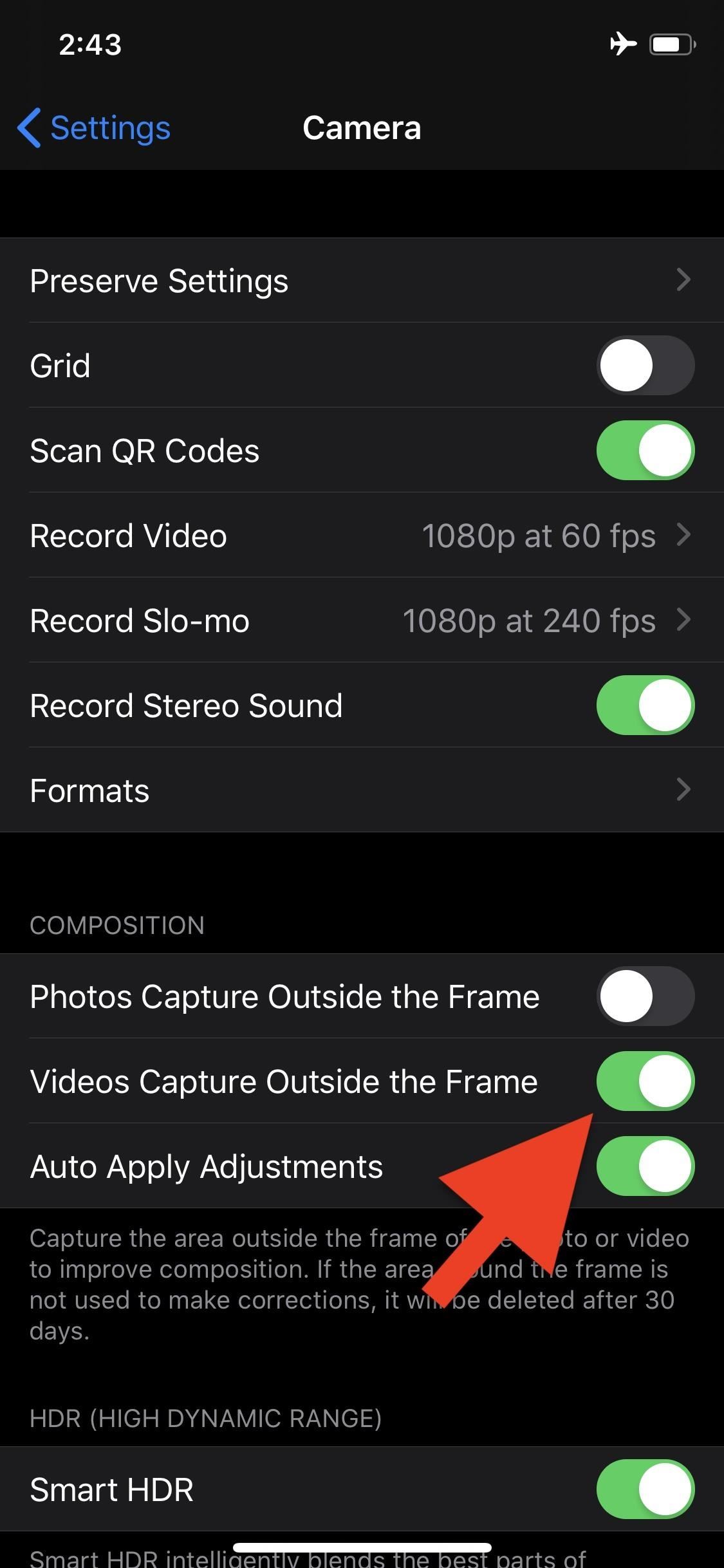 Stop Your Camera from Shooting Video Outside the Frame on the iPhone 11, 11 Pro, or 11 Pro Max