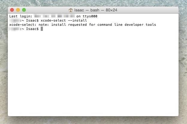 How to Install the Command Line Developer Tools Without Xcode